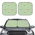 thumbnail image 2 of Fotbe Gnomes de Printemps 2 Pcs Pare-Soleil / Bloqueur de Soleil pour Pare-Brise de Voiture / Accessoires Intérieurs Pliables pour Protection Solaire - Grand, 2 of 6