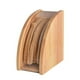 thumbnail image 3 of Caja de almacenamiento de papel de café de madera ma de abanico Soporte de filtro de café de goteo manual, 3 of 10