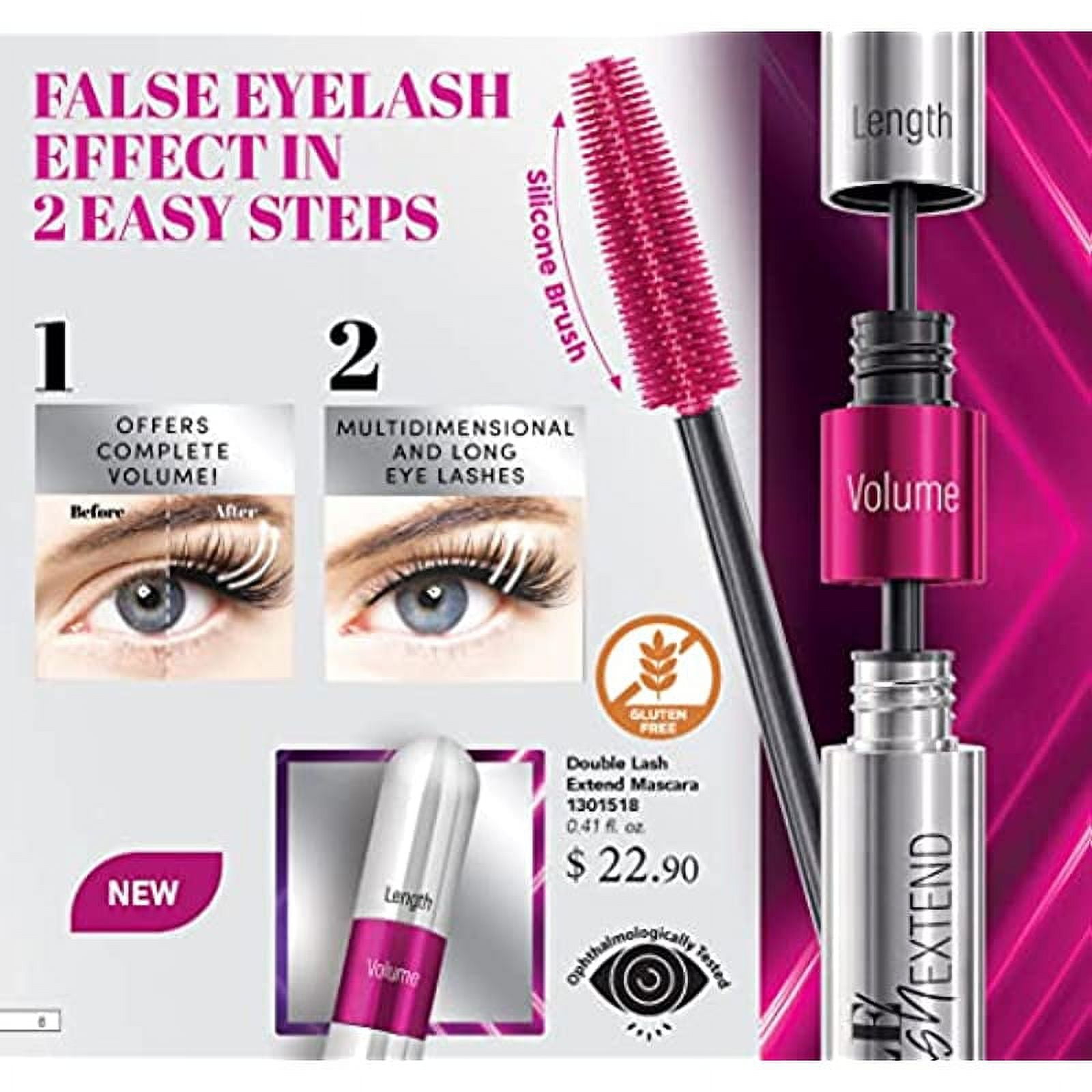 Farmasi Double Lash Extend Mascara, 12 ml./0.4 fl.oz.