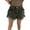 Black-shorts women, variant on RongHuan Womens Denim Shorts High Waisted Short Jeans Elastic Waisted Straight Solid Color Shorts