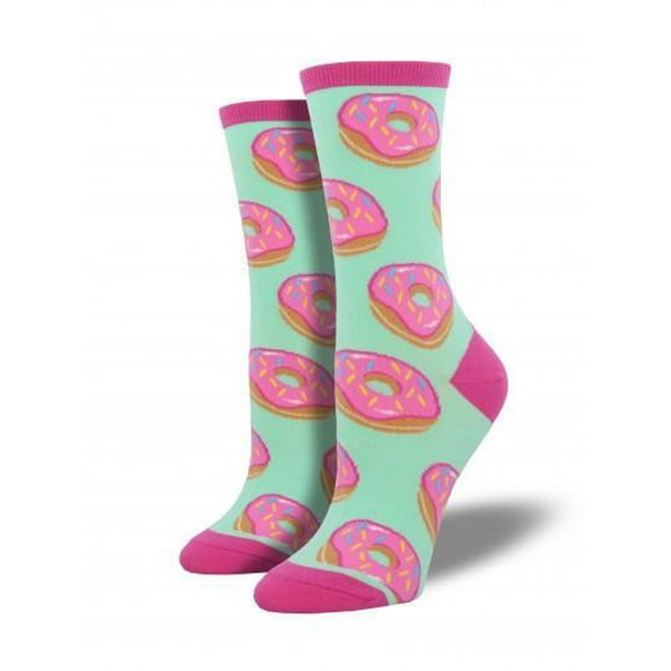 Chaussettes Graphiques pour Dames en Donuts