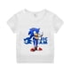 thumbnail image 3 of Camiseta con estampado de anime de Sonics para niños, bonita camiseta de algodón de verano para niños, camiseta informal de dibujos animados para niños, ropa de manga corta, camiseta de moda, regalo, 3 of 5
