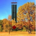 thumbnail image 4 of Woodstock Wind Chimes Encore® Collection, Chimes of the Eclipse, 40'' Green Wind Chime DCE40, 4 of 7