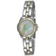 thumbnail image 2 of Disney TK2020 Tinkerbell Reloj de pulsera de dos tonos con esfera plateada con rayos de so Accutime Accutime, 2 of 2