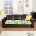 thumbnail image 2 of Yuyamidu Leaf Sofa Couch Covers for Home Soft Couch Cushion Covers with Elastic Bottom Replacement Sofa Slipcovers for All Season, 2 of 5