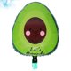 thumbnail image 4 of BRIGHTFUFU 5 piezas de globos de papel de aluminio patrón de aguacate Mylar globos de helio decoraciones de fiesta de cumpleaños, 4 of 7