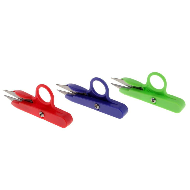 3x Thread Scissors with Finger / Thread Scissors / Small Sewing