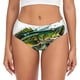 thumbnail image 1 of Fotbe Big bass fish Calzones Estampados para Mujer – Ropa Interior de Algodón, Cómoda, Suave y Elástica-X-Large, 1 of 6