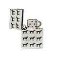 thumbnail image 2 of KuzmarK Silver Windproof Flip Top Lighter -  Bull Mastiff Dog, 2 of 2