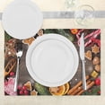 thumbnail image 3 of Ambesonne Gingerbread Man Place Mats Set of 4, Spices Biscuits, Standard Size, Multicolor, 3 of 6