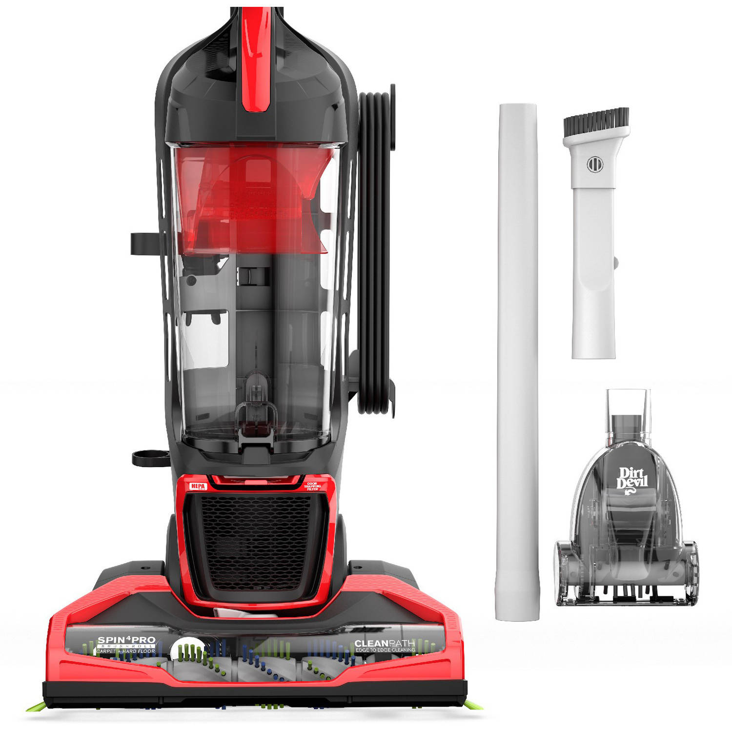 Dirt Devil Pro Power XL Bagless Upright Vacuum Cleaner HEPA Filter