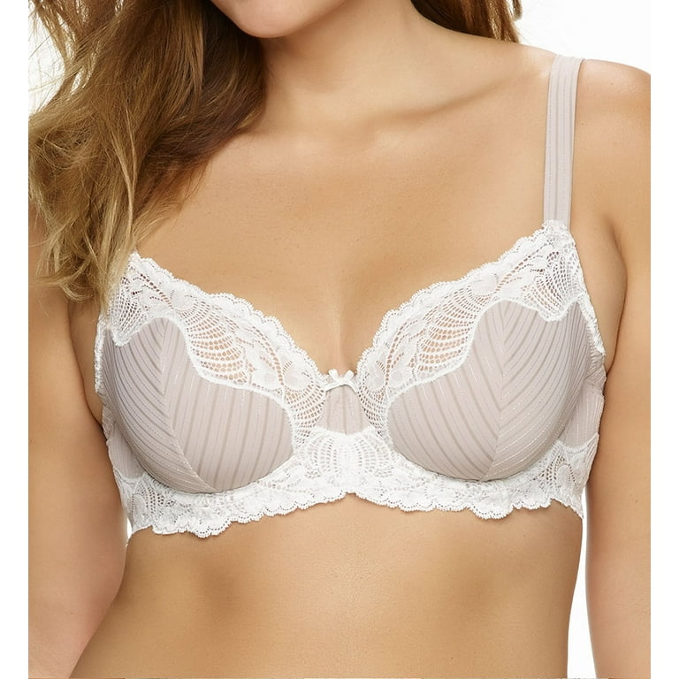 Paramour by Felina, Stripe Delight Demi Unlined Bra