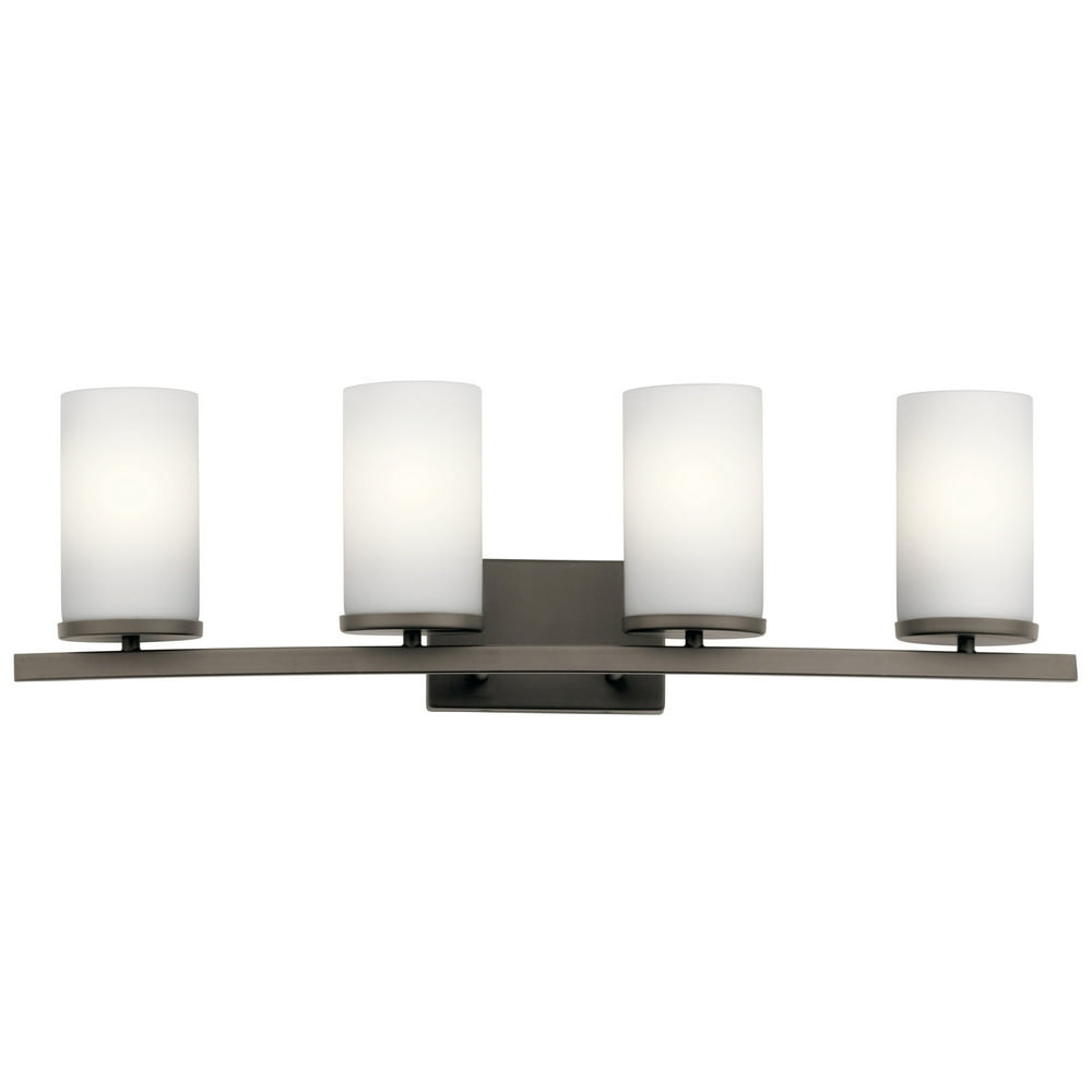 Kichler 45498 Crosby 4 Light 31" Wide Bathroom Vanity Light Walmart