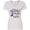AA-White, variant on Inktastic Thankful and Blessed Inspirational Saying with Flowers Women's V-Neck T-Shirt
