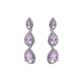 thumbnail image 3 of Aretes Largos De Zirconia Con Corte De Gota Arette Accesorios Temporada, 3 of 4