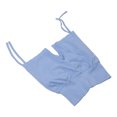 thumbnail image 3 of Pantalones cortos de yoga de cintura alta sin costuras con cordón Skyblue Mujeres Ejercicio físico Levantamiento de cadera Pantalones cortos de entrenamiento M, 3 of 8