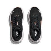 Hoka Women's Bondi 9 Sneaker, Black/Rose Gold, 7.5