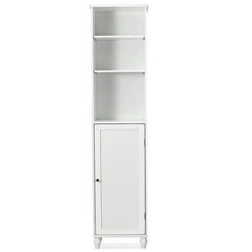 Amazon Com Crosley Furniture Lydia Tall Bathroom Cabinet 60