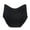 Black, variant on Toonshare Nylon Briefs For Women Save Up Under 50% Sensual Women's Solid High Waist Tummy Controlling Warm Underwear Sexy Underwear Briefs