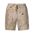 thumbnail image 4 of Lsque Mens Swim Trunks Tortilla Pattern - Bathing Suit Compression Liner - Beach Swim Shorts Swimwear - (S-3XL) - Stretch Quick Dry -3X-Large, 4 of 9