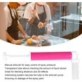 thumbnail image 2 of Manual Airbrush for Cakes Spray Gun Kit, Manual Airbrush for Cakes Glitter Decorating Tools DIY Baking Tools with 4pcs Cake Spray Tube for Kitchen DIY Baking Cake Cupcakes Cookies (Rosy Red), 2 of 8