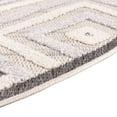 thumbnail image 6 of Unique Loom Arlo Collection Area Rug - Hannah (5' 3" x 8' Oval Sandy Beige/Gray), 6 of 7