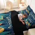 thumbnail image 5 of Catabedysis Cartoon Camping 7 Pieces Full Size Bedding Sets,Happy Camping Tent Print Full Size Bed in a Bag For Boys,Multicolor,Black Reversible, 5 of 7