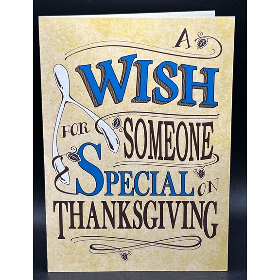 Thanksgiving Greeting Card w/Envelope