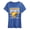 HEATHER ROYAL BLUE, variant on - Watching Sports, Ignoring Family - Women's Short Sleeve Graphic T-Shirt