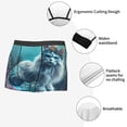 thumbnail image 6 of KLL Cat Underwater Fantasy Men's Cotton Boxer Briefs Underwear-XX-Large, 6 of 7