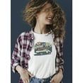 thumbnail image 2 of Speedway Classic - Retro Racing Car Graphic Women's T-shirt, 2 of 4