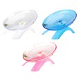 thumbnail image 3 of Destyer Durable Petits Animaux de Compagnie Roue d'Exercice Sans Bruit Roue de Course Polyvalente Roue d'Exercice de Course Silencieuse Rose, 3 of 6
