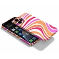 thumbnail image 3 of Colorful Groovy Waves Case Compatible with iPhone 13 Pro,Aesthetic Art Design Full Cover Protective Case, 3 of 5