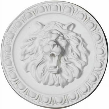 Ekena Millwork  7.75 x 2 in. Lion Rosette