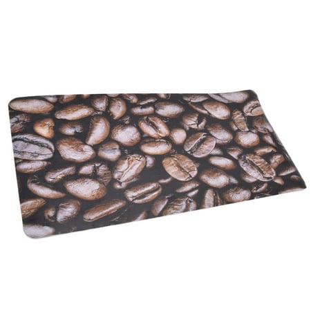 Desk Pad Interesting Coffee Bean Printing Mouse Pad High Temperature Resistant For Home For Office For Learning