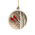 thumbnail image 1 of Simulation Red Bird Pendant European And American Wooden Plane Decorative Pendant Bird Pendant, 1 of 6