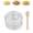 1pcs, variant on Clear Transparent Manual Garlic Twister and Crusher, Multi-Functional Ginger Mincer & Grinder Tool for Onion, Herbs, Nuts, Impact Resistant Kitchen Gadget