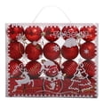 thumbnail image 1 of Laklulu Adornos de bolas de Navidad Adornos navideños colgantes decorativos Juego de bolas de Navidad para árbol de Navidad, 1 of 5