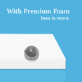 thumbnail image 5 of Foam Global 2” Firm Supportive Mattress Topper, Queen, 5 of 8