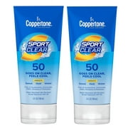 COPPERTONE SPORT CLEAR LOTION SPF 50 WATER RESISTANT 5 FL OZ (PACK OF 2)