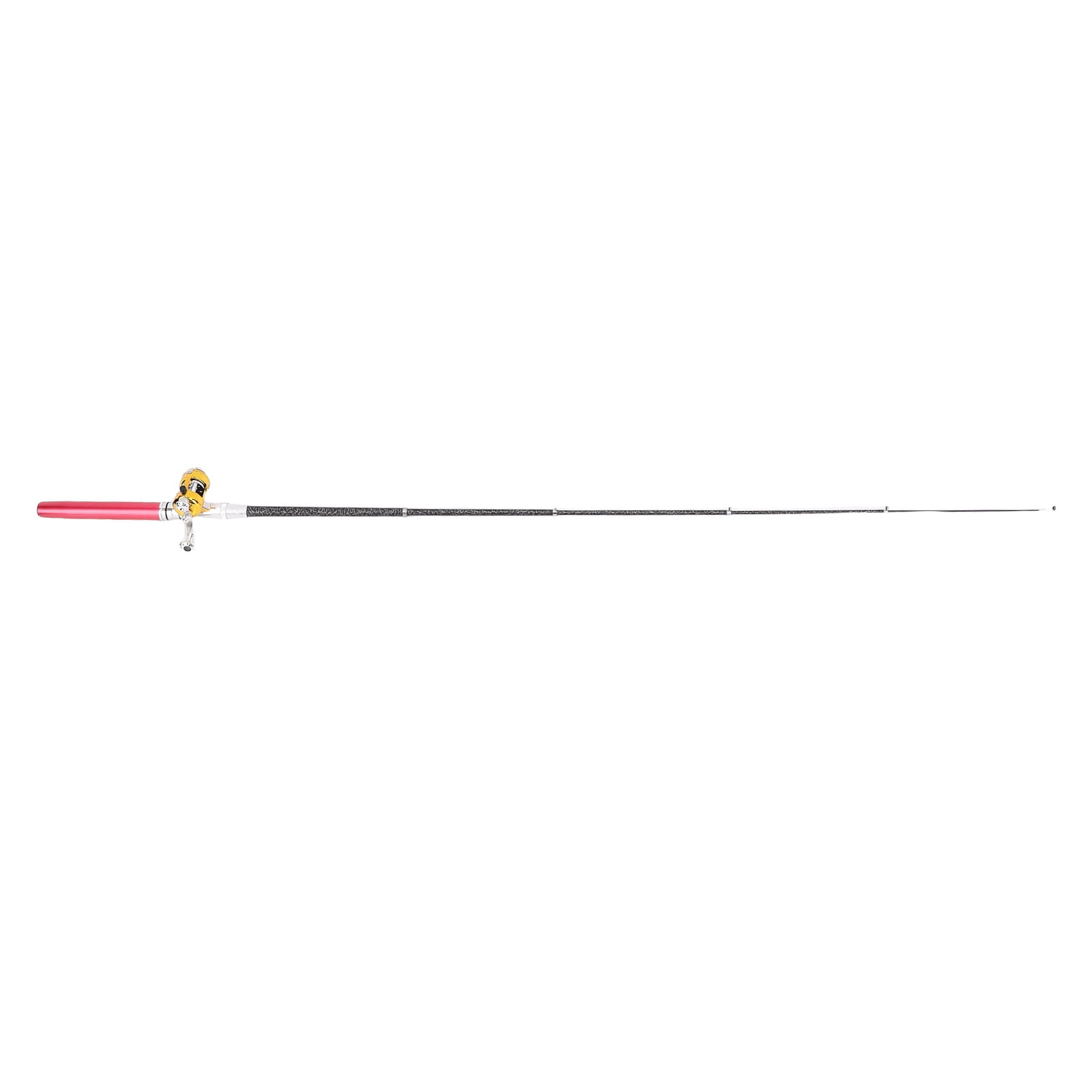 Portable Pocket Telescopic 37.4inch Mini Pen Fishing Rod, Small Pen Fishing Pole with Reel, Lightweight Fishing Rod Reel Combo for River Lake Ice Fishing