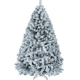 thumbnail image 1 of Árbol de Navidad Yaheetech de 6 pies de abeto cubierto de nieve con 820 puntas, 1 of 7