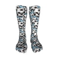 thumbnail image 5 of Rateoe Football Soccer Ball print Women's Men's Novelty 20in Crew Socks Cotton Socks Knee High Socks for Walking,Running,Nurses,Pregnancy-One Size, 5 of 8