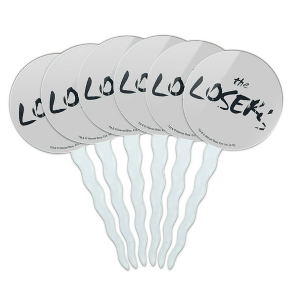 IT: Chapter 2 The Losers Cupcake Picks Toppers Decoration Set of 6