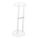 thumbnail image 2 of Mesa auxiliar de acrílico transparente, mesa de centro, mesa moderna y sencilla de 10 pulgadas, mesa para bebidas Estilo C, 2 of 9
