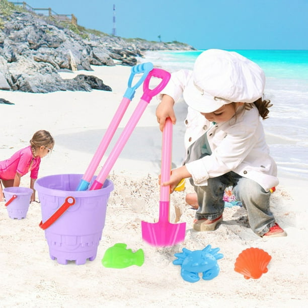 Jouets de plage,Jeu de plage en Silicone pour bébé, bac à sable