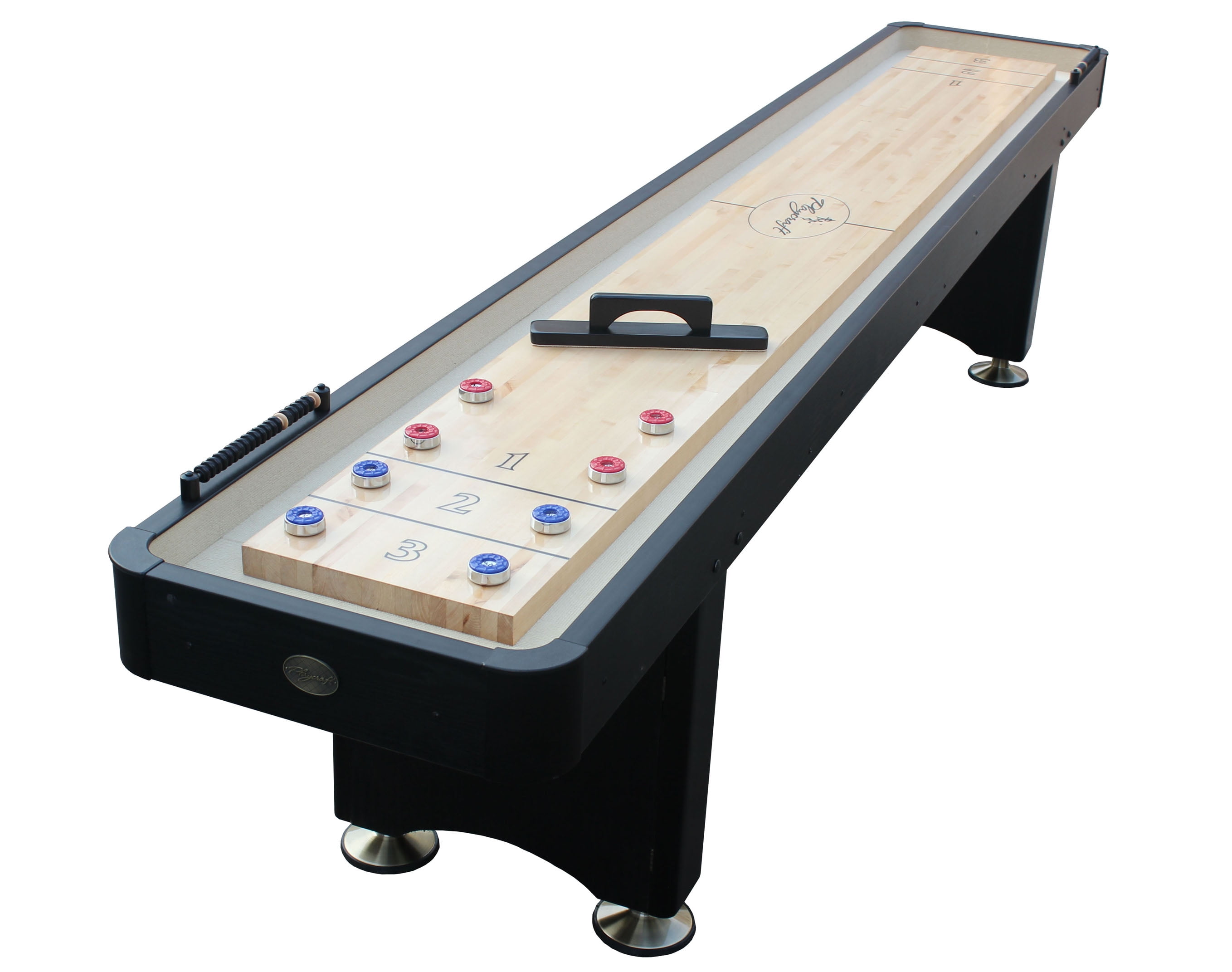 Playcraft Woodbridge 12 quot Shuffleboard Table Black Walmart com Playcraft Woodbridge 12 quot Shuffleboard Table Black Walmart com