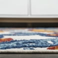 thumbnail image 4 of JONATHAN Y AMALFI COAST 3 x 5 Area Rug, Julien Paisley - Orange/Blue, AMC102B-3, 4 of 10