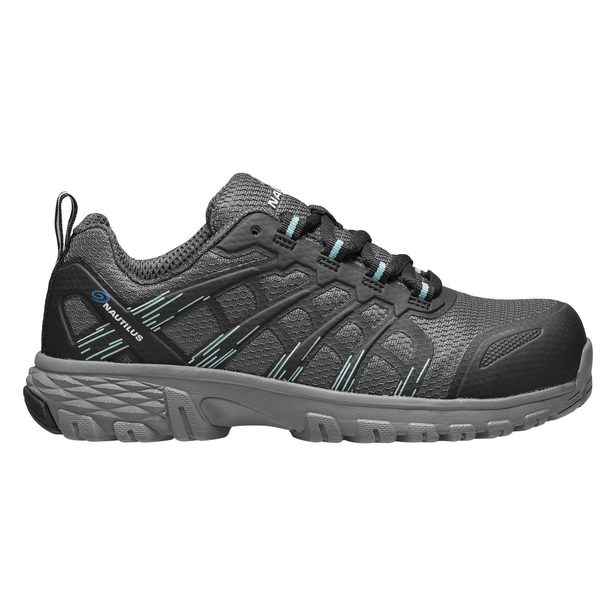 (取寄) ノーチラス セーフティ フットウェア レディース ストレイタス Ct Nautilus Safety Footwear women Nautilus Safety Footwear Stratus CT Grey Nautilus Womens Stratus Composite Toe Safety Shoes, Lightweight