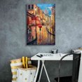 thumbnail image 4 of Epic Graffiti 'Montmartre Evening' by Haixia Liu, Canvas Wall Art, 18"x26", 4 of 8